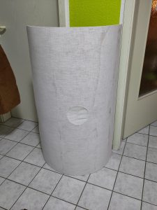 Bild 5: Die erste Lage von vorne.