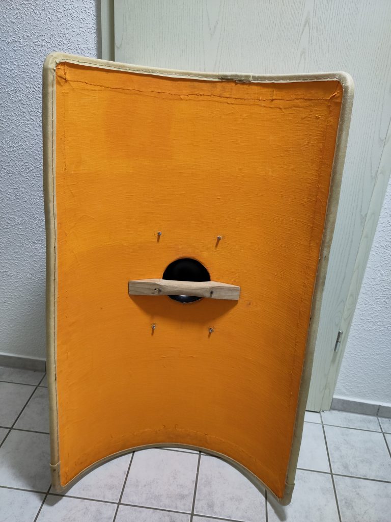 Bild 4: Testfit von Buckel und Griff. Alles sitzt perfekt